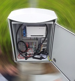 RFID-оборудование в шкафу автоматизации